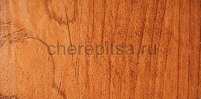 Металлосайдинг L-БРУС, покрытие Ecosteel Текстур цвет КЕДР толщина 0,5мм