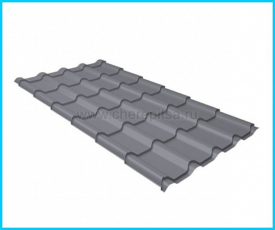 Профиль волновой Kamea Grand Line покрытие Полиэстер цвет RAL 7004 толщина 0,45мм