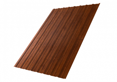 Профнастил С10-1150 покрытие Print двусторонний цвет GL-GOLDEN WOOD толщина 0,45мм