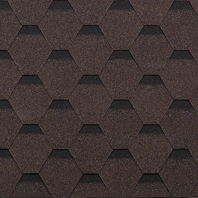 Гибкая черепица Технониколь Кадриль Финик (3кв.м)