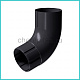 Колено трубы Foramina PUR D100 цвет RAL 7024