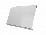 Металлосайдинг Вертикаль, покрытие Полиэстер цвет RAL 9003 толщина 0,45мм