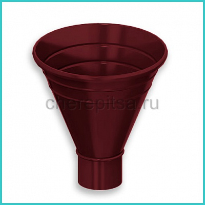 Воронка водосборная Foramina PUR D300/100 цвет RAL 3005