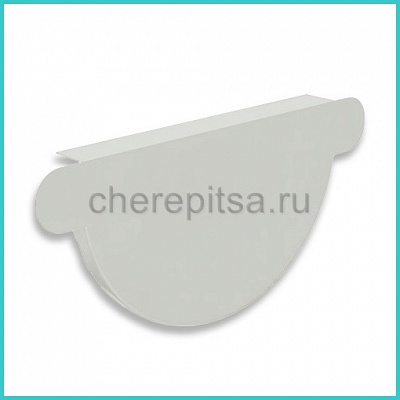 Заглушка желоба Foramina PUR D125 цвет RAL 9010
