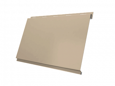 Металлосайдинг Вертикаль, покрытие Satin цвет RAL 1015 толщина 0,5мм