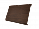 Металлосайдинг Вертикаль, покрытие Print Elite цвет Choco Wood толщина 0,45мм