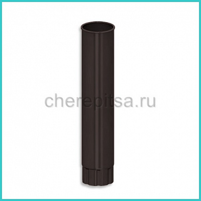 Водосточная труба Foramina PUR D100x3000 цвет RR32