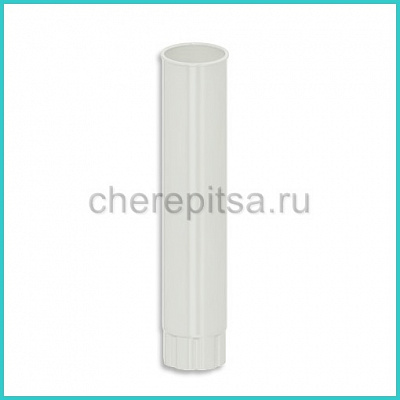 Водосточная труба Foramina PUR D100x3000 цвет RAL 9010