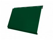 Металлосайдинг Вертикаль, покрытие Полиэстер цвет RAL 6005 толщина 0,45мм