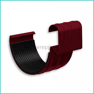 Соединитель желоба Foramina PUR D125 цвет RAL 3005