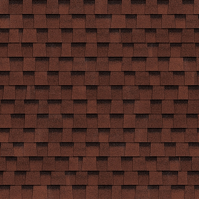 Гибкая черепица Shinglas (Шинглас) Фазенда Красный (2,6 кв.м)