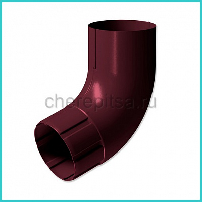 Колено трубы Foramina PUR D100 цвет RAL 3005