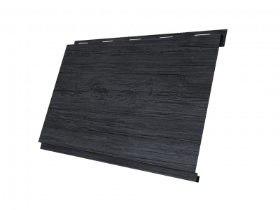 Металлосайдинг Вертикаль, покрытие Print Premium цвет Grey Wood толщина 0,45мм