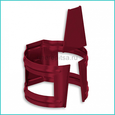 Держатель трубы D100 (на кирпич) Foramina PUR цвет RAL 3005