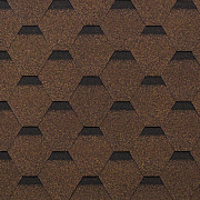 Гибкая черепица Технониколь Кадриль Дуб (3кв.м)