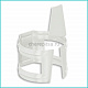 Держатель трубы D100 (на кирпич) Foramina PUR цвет RAL 9010