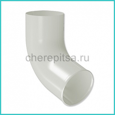 Колено сливное Foramina PUR D100 цвет RAL 9010