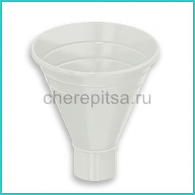 Воронка водосборная Foramina PUR D300/100 цвет RAL 9010
