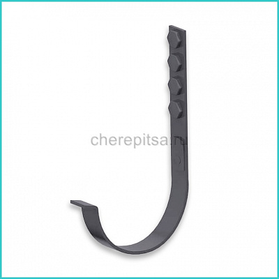 Держатель желоба длинный Foramina PUR D125x280 цвет RAL 7024