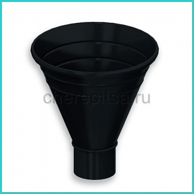 Воронка водосборная Foramina PUR D300/100 цвет RAL 9005