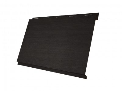 Металлосайдинг Вертикаль, покрытие Print Elite цвет Coffee Wood толщина 0,45мм