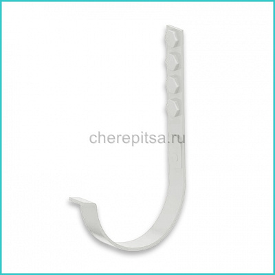 Держатель желоба длинный Foramina PUR D150x300 цвет RAL 9010