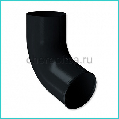 Колено сливное Foramina PUR D100 цвет RAL 9005