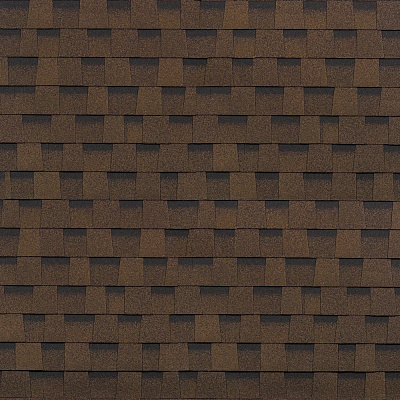 Двухслойная черепица Shinglas (Шинглас) Кантри Коричневый (2,6 кв.м)