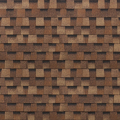 Двухслойная черепица Shinglas (Шинглас) Кантри Бронза (2,6 кв.м)