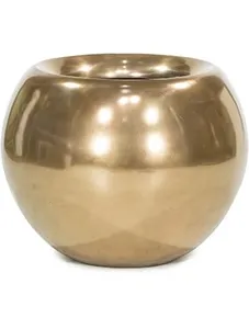 Кашпо Glory ball bronze