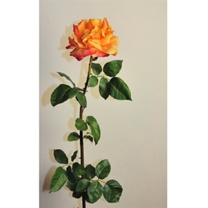 Роза оранжевая (искусственная) GL