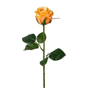 Роза H47,5 см оранжевая (искусственная) GL