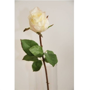 Роза белая 52 (искусственная) GL