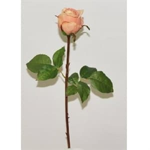 Роза персиковая (искусственная) GL