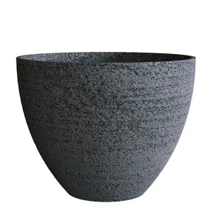 Кашпо CONCRETIKA UPON EROSIA GRAY