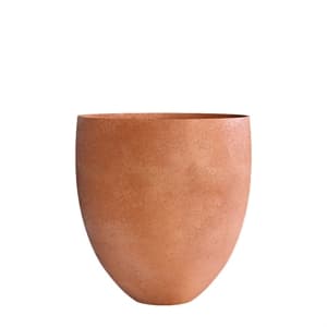 Кашпо CONCRETIKA BARREL RED CLAY низкое