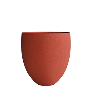 Кашпо CONCRETIKA BARREL TERRACOTTA низкое