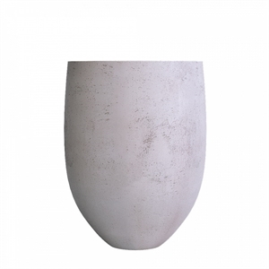 Кашпо CONCRETIKA BARREL CONCRETE WHITE