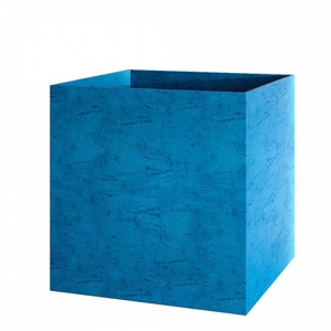 Кашпо CONCRETIKA CUBE COBALT BLUE