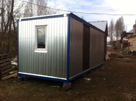 Бытовки с туалетом и душем