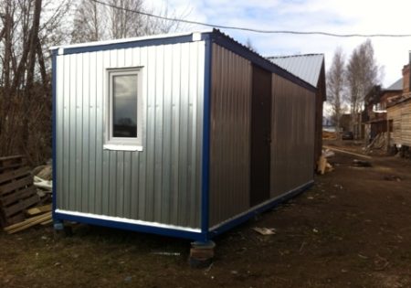 Бытовки с туалетом и душем