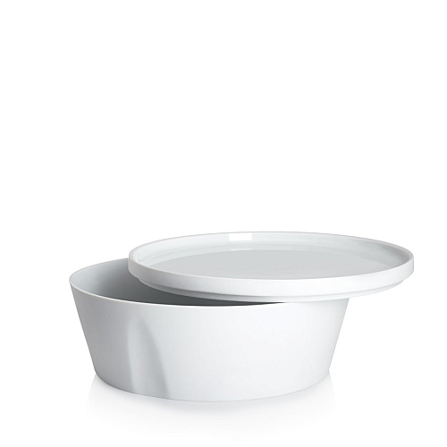 Чаша и тарелка-крышка L`ECONOME WHITE 2600 мл