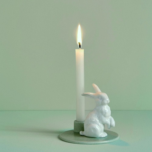 Подсвечник декоративный HARE, sage