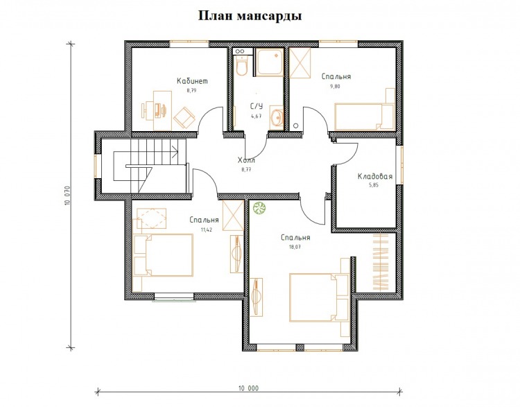 Каркасный дом в Белоострове