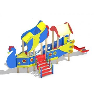 Детский игровой комплекс Летучий корабль