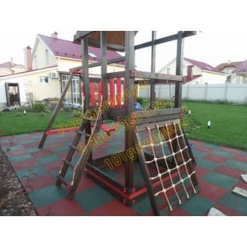 Детский игровой комплекс Сибирика с сеткой