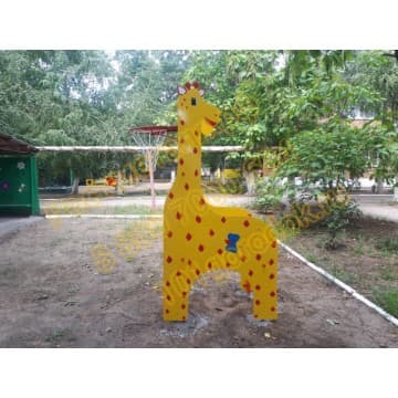 Шведская стенка Жираф с баскетбольным кольцом