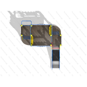 Детский игровой комплекс Пост ДПС