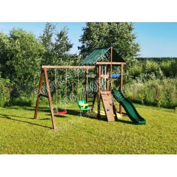 Детский игровой комплекс Сибирика с сеткой