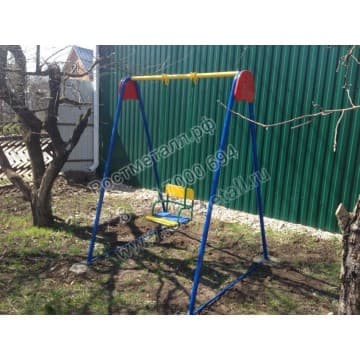 Детские качели одноместные